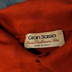 Gran Sasso Orange Sweater